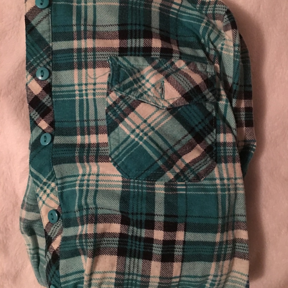 Turquoise Flannel